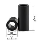 Black Plastic Nylon Spacers Standoff Thick Washers M2 2 5 M3 M4 M5 M6 M8 M10 M12