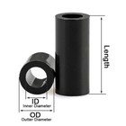 Black Plastic Nylon Spacers Standoff Thick Washers  M3 M4 M5 M6 M8 M10 M12