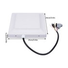 Uhf Middle Range Integrated Rfid Card Reader Adjustable 30dbm 6m-8m 8dbi Antenna