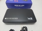 Mini Ups Dc 20000mah Battery Backup   Surge Protector Uninterruptible Black 