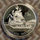 1999 Canada Proof Silver Dollar Queen Charlotte Islands The Santiago  925 Silver