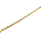 Solid 10  Anklet Love Hearts Will Hug Around Your Ankle  Quality 18k Gold Filled
