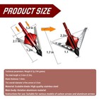 12pcs Bloodrunner Hunting Broadheads 100gr 2 Spring Slide Retractable Blade Tip