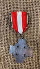 Feuerwehr Ehrenzeichen Silver Germany Cross Of Honor 25 Years Service Nrw