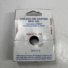 Chicago Die Cast Single V Groove Pulley A Belt  3 1 2 Dia  X  3 4  Bore   300-a