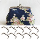 Purse Frame 10pcs 8 5cm Metal Clasp Lock Clip Handbag Kiss Diy Craft