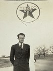 1937 Texaco Vtg Man Suit Louisiana Tour Oil Fields Company Snapshot Photo