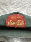 1940s Vintage Coca Cola Brimmed Hat  Uniform 8 Point W patch Sign