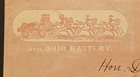 Civil War Era Used Patriotic Cover Apr 15  1861 To Ohio Gov  David Tod