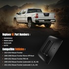 Lcwrgs Tailgate Latch Handle Compatible With 2005-2014 Nissan Frontier  