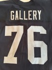 Game Worn Oakland Raiders Robert Gallery Home Reebok Jersey  Size 52 2010 Season