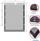 Heavy Duty Mesh Tarp For Dump Truck Mesh Tarp Many Sizes  7 x22  