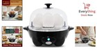 7-egg Rapid Electric Cooker - Hard Boiled  Poached   Omelet Maker Auto Shut-off