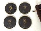 Set Of 4 Antique 1836 Maria Anna Augusta Ferdinandi Coronation Medal Medallions