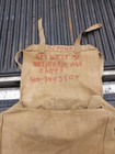 Original Wwii British Canadian Army Canvas Backpack Bag