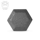 Barbell 15lb Cast Iron Hex Dumbbell  Perfect For Muscle Groups Full-body  Single