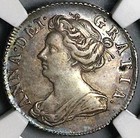 1707 Ngc Au 58 Anne 6 Pence Great Britain Silver Post Union Coin  24081301d 