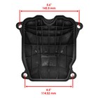 Caltric 420610393 420630260 Valve Cover W gasket For Can-am Bombardier Ski-doo
