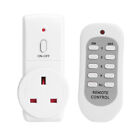 Uk Plug Wireless Remote Control Smart Socket Electrical Outlet Lamp Power Switch