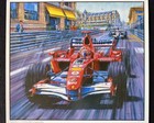 Farewell To Michael Schumacher Ferrari 2007 Nicholas Watts Exposition Poster