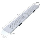 Pack Of 2 Folding Loading Ramps - 950 Lbs Max For Moto   Bike Access  63   Size