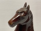 Vintage Japanese Bronze Horse Statue Takaoka Style Okimono Figurine 