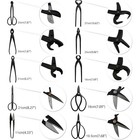 14-piece Bonsai Tools Kit With Case  Carbon Steel Scissors And Garden Tool Set