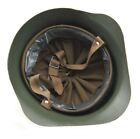 Russian M36 Ssh-36 World War Two Helmet With Hammer And Sickle Winter Cammo