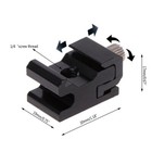 Hot Shoe Flash Bracket Camera Metal Cold Shoe Mount Adapter 1 4 Tripod Screw
