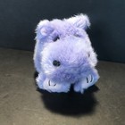 Swibco Puffkins Henrietta The Hippo 5  Tall Beanie Purple Plush 1994 Toy