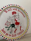 Vintage Funny Serving Tray Wall Art Las Vegas Cards Casino Retro Gallery Wall
