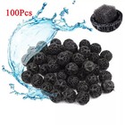 100pcs 16mm Bio Balls Aquarium Filter Media For Fish Tank canister Pond Cleaning