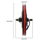 72 V 2000 W Electric Bike Rear Wheel Motor Kit 20  E-bicycle Conversion Kit Lcd