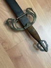 Vtg Old Spain Steel Toledo Sword Dagger Engraved Blade