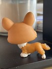 Littlest Pet Shop  1360 Corgi Puppy Dog Brown Blue Eyes 2007  too Cute   Rare