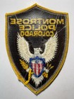 Montrose Colorado Police Patch