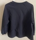 Women   s Athleta Black Thick 3 4 Sleeve Sweatshirt Size Small