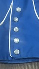 Vtg 60s 70s H Bar C Mens Western Shirt Pearl Snap Buttons Embroidered Sz  L Blue