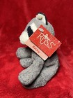 Russ Luv Pet Racky Raccoon Grey Chamois 5    Beanie Plush Small Floppy Lovey Tag 