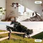 European Skull Mount Bracket Hangers For Deer   Antelope - 8 Pack Blac