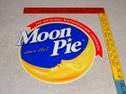 Vintage Moon Pie Since 1917 Marshmallow Sandwich Metal Food Snack Gas   Oil Sign