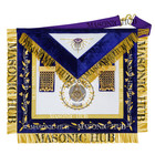 Masonic Grand Lodge Senior Deacon Regalia Set     Hand Embroidered Lambskin Apron