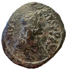 Emperor Anastasius I 40 Nummi Ancient Coin  m  Constantinople Mint Byzantine