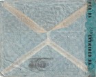 Egypt  Censored Airmail Cover Cairo To Usa 1947 