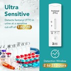 Easy home Fentanyl Urine Test - Ultra-sensitive Rapid Drug Test - 5 Pack