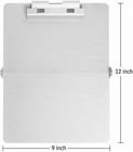 Black Nursing Edition 9  X 12  Clipboard Folding Pocket Clipboard Ty15_k