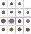 World Coins - Dominican Republic - 15 Coins  - Mixed 7 Circ   8 Unc  Nice Coins