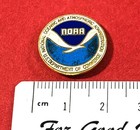 Noaa National Oceanic Atmospheric Lapel Pin Enamel 2 Cm  Clutch Back