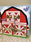 Melissa   Doug Latches Barn Wooden Activity Board Latches Hand-eye Coordination
