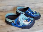 Crocs Classic Clog Kids Fun Lab Black Shark Light Up Youth Size 1 Slip On Sandal
